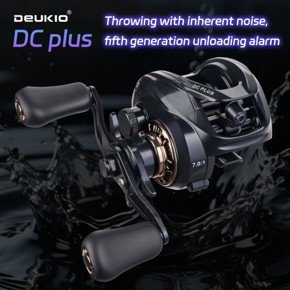 Kastking Reel Zephyr - Reel Baitcasting DC Profil Rendah Rasio