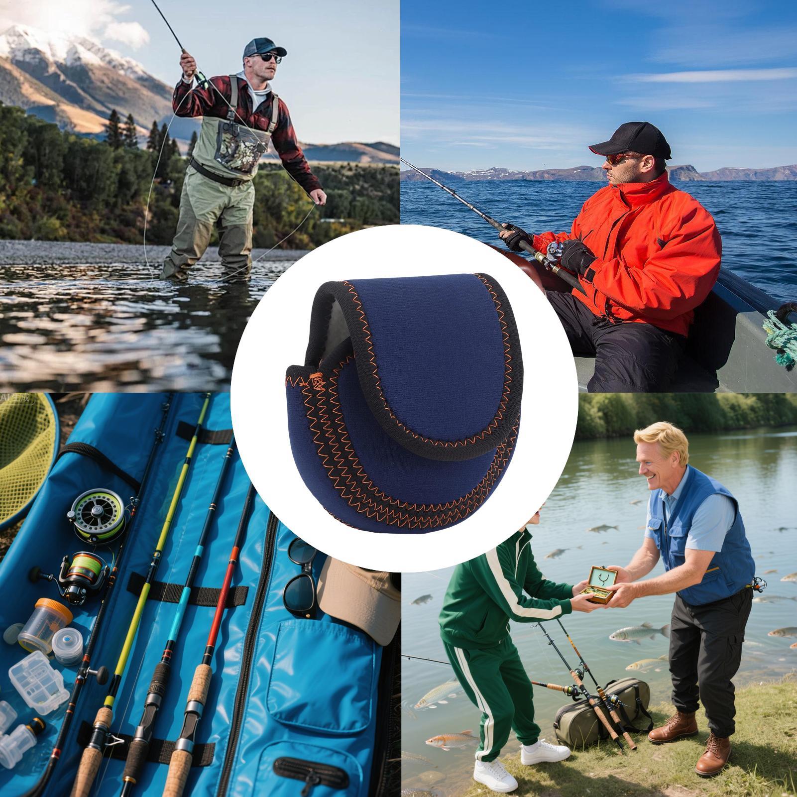 Fishing Kayak Storage Bag - Tas Pelindung Reel Pancing Neoprene dengan