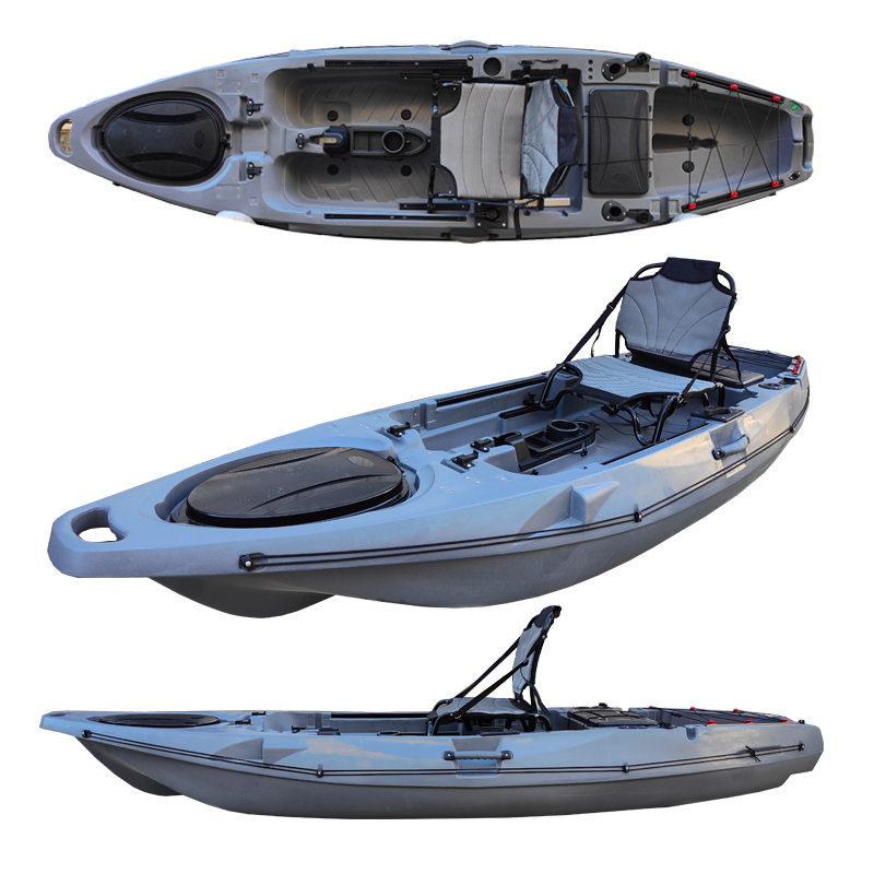 Kayak pancing tunggal bermotor - Fishing Kayak Trolling Motor ulasan dan harga
