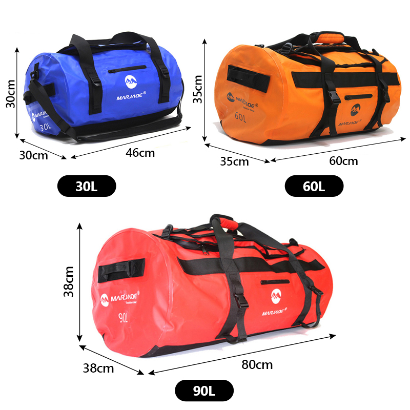 30L 60L 90L Tas Kayak Tahan Ai - Fishing Kayak Storage Bag ulasan dan harga
