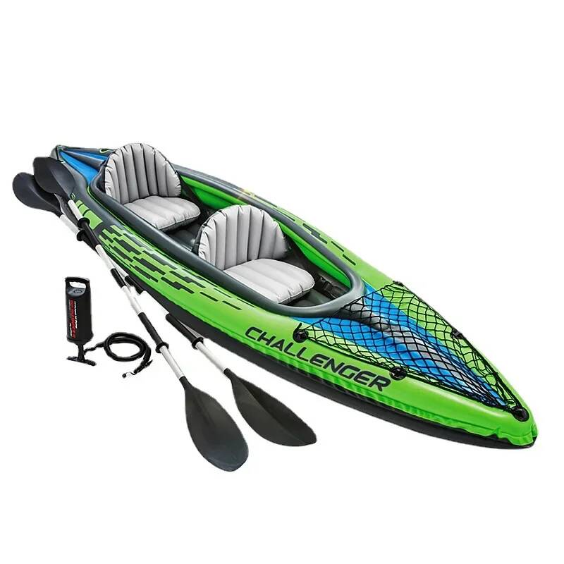 Perahu Karet Tiup untuk 1/2 Or - Fishing Kayak Inflatable ulasan dan harga