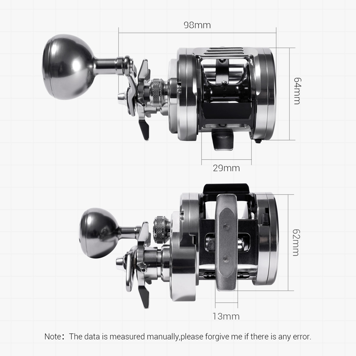 NOEBY Gainers Jigging Reel Bod - Daiwa Reel Bg ulasan dan harga